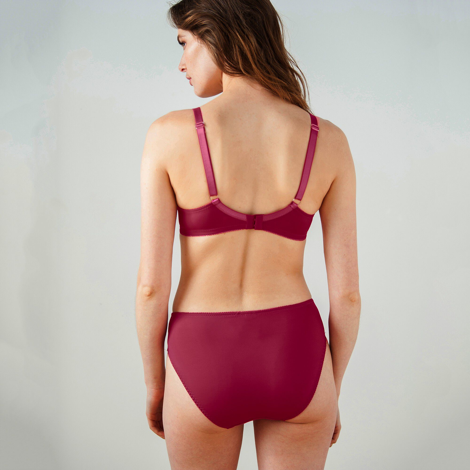 Culotte microfibre tulle brodé Caminata