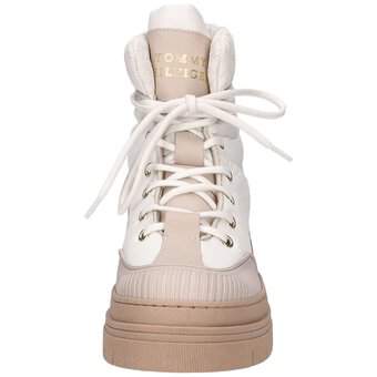 Tommy Hilfiger TH Monogram Outdoor Boot in beige