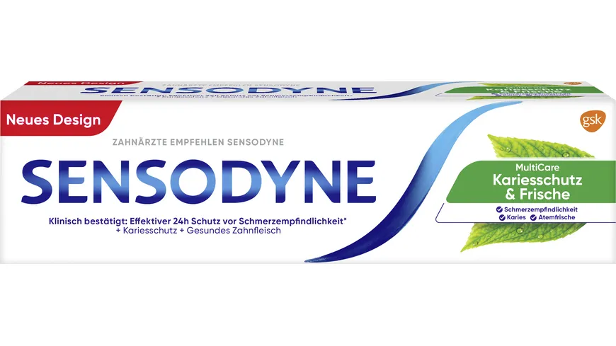 Sensodyne MultiCare Kariesschutz Zahncreme 75 ml
