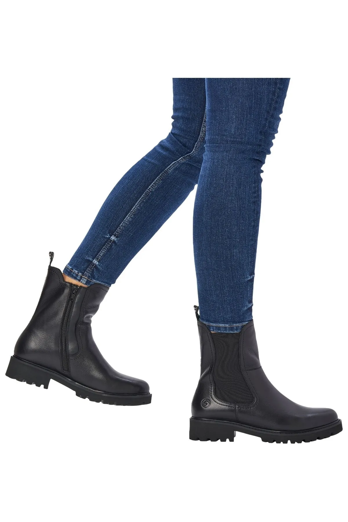 Remonte  Stiefelette - Schwarz - Blockabsatz