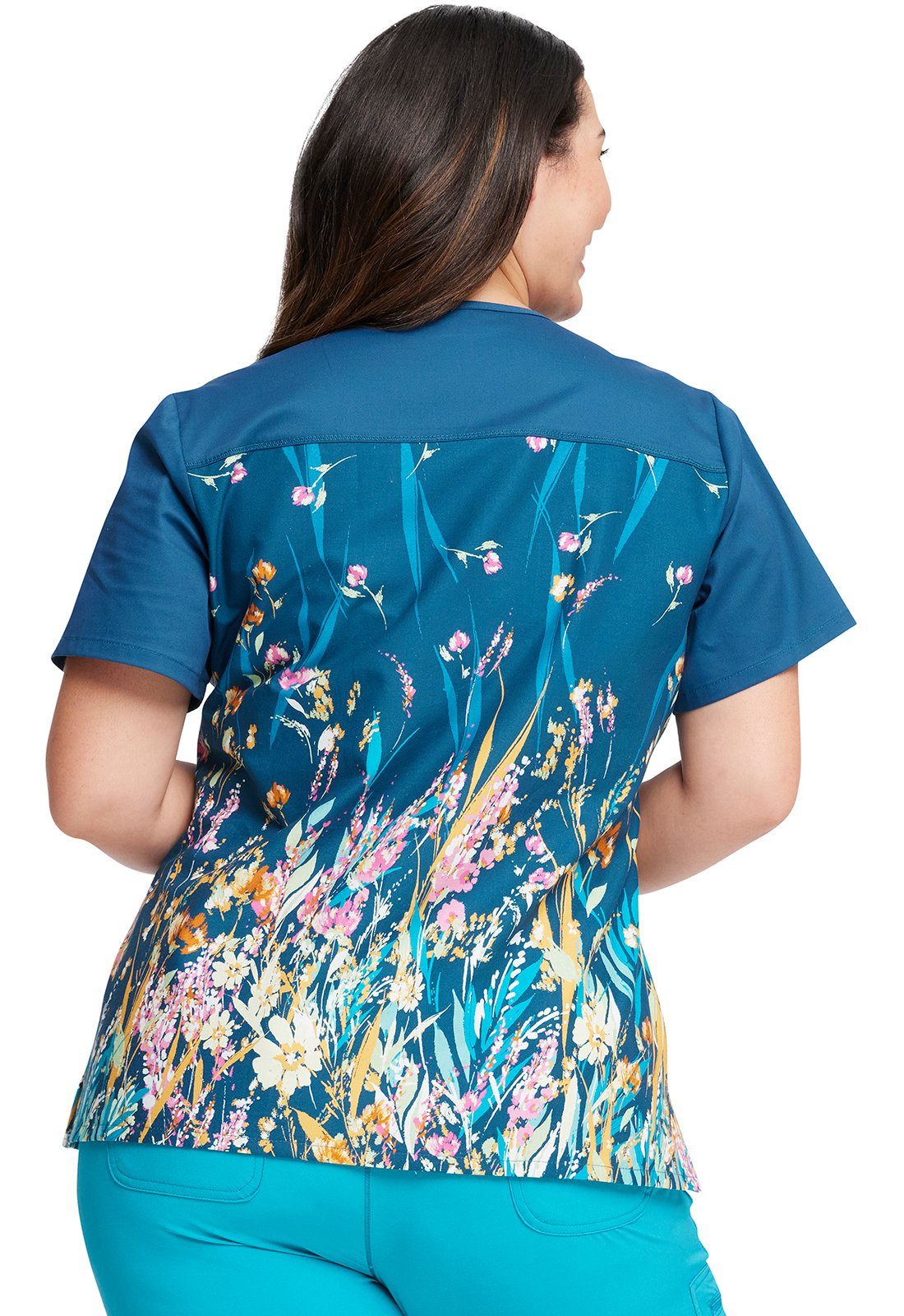 Cherokee Funktionsbluse Bunt bedruckter Damen Kasack 