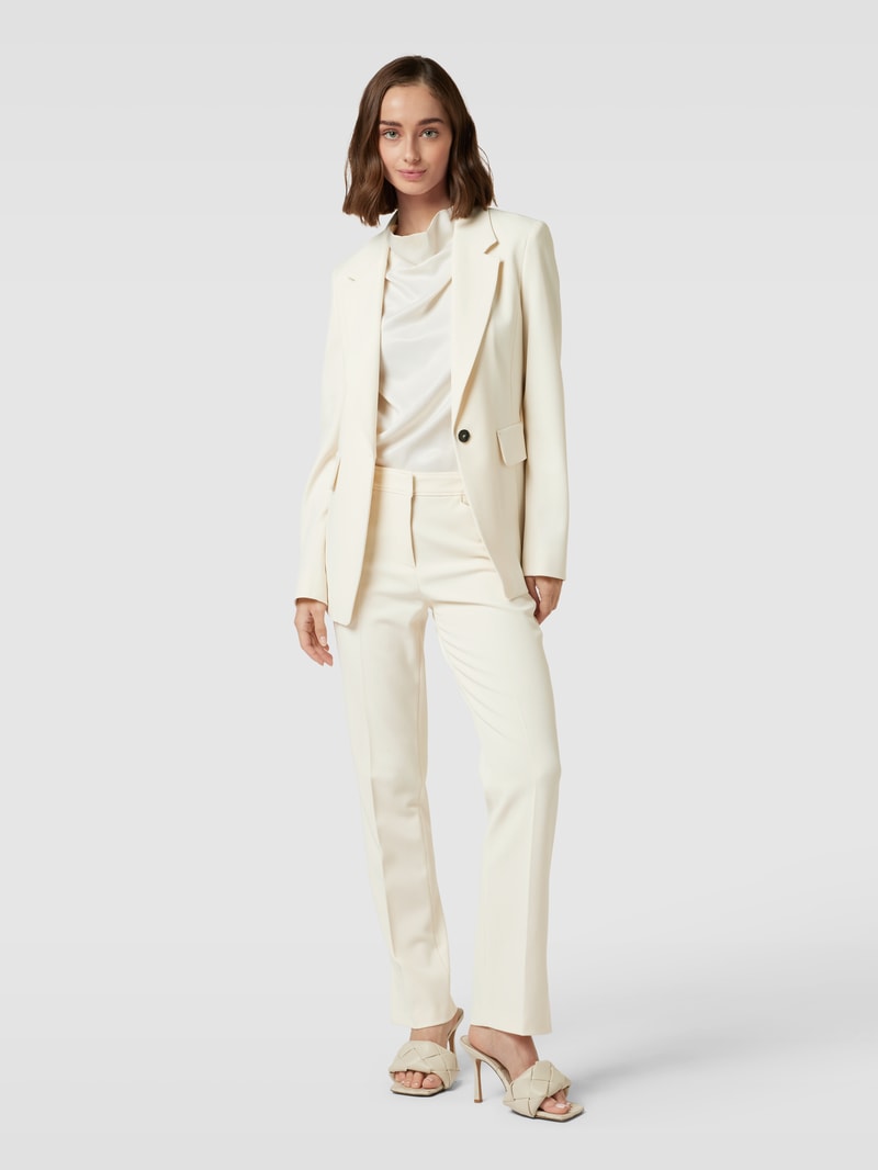 Blazer mit Reverskragen in ecru
