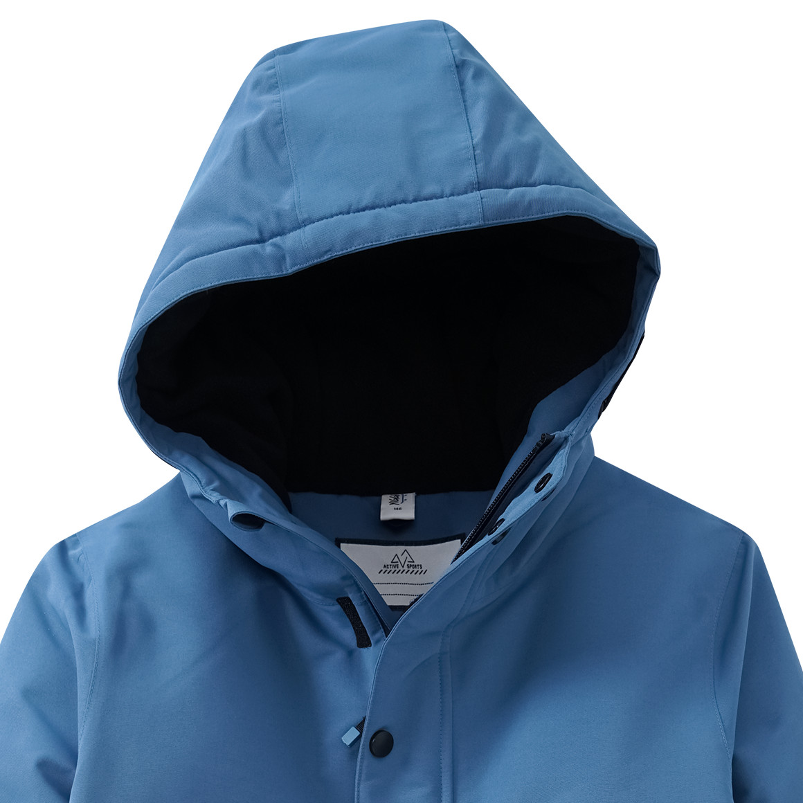 Kinder Schneejacke mit Schneefang