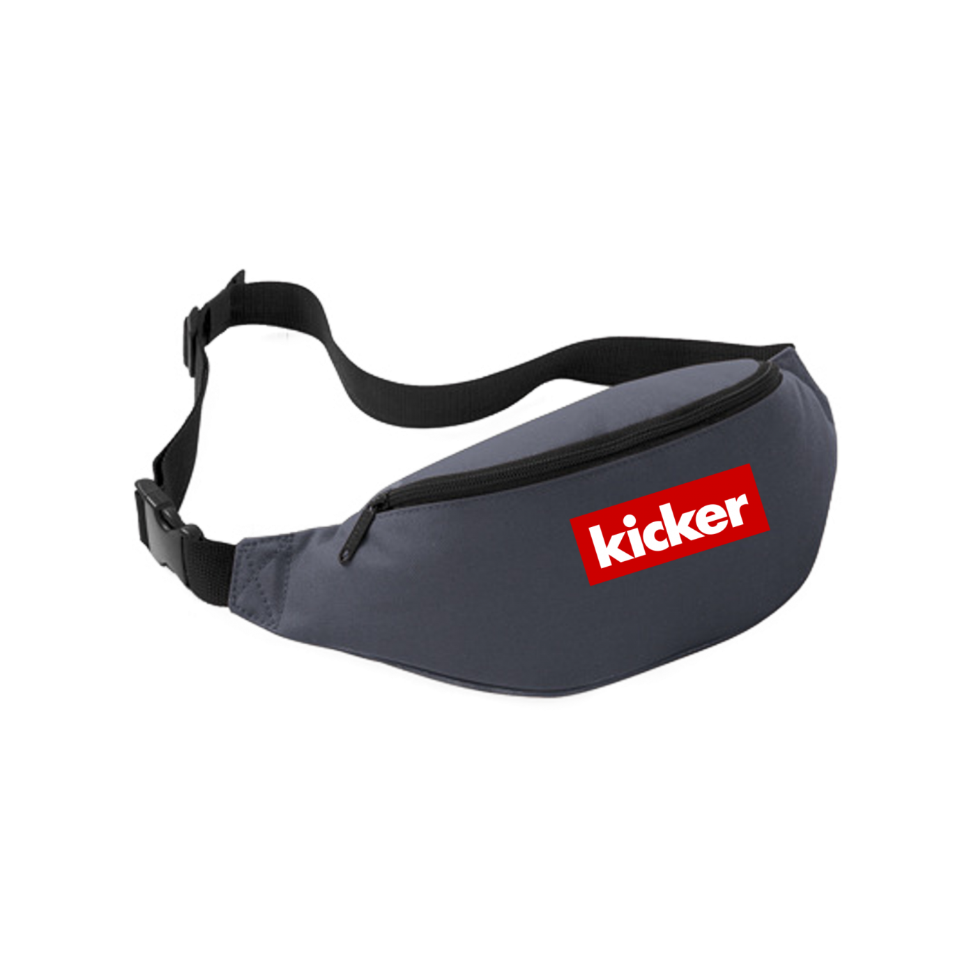 kicker Mini Box Bauchtasche Dunkelgrau