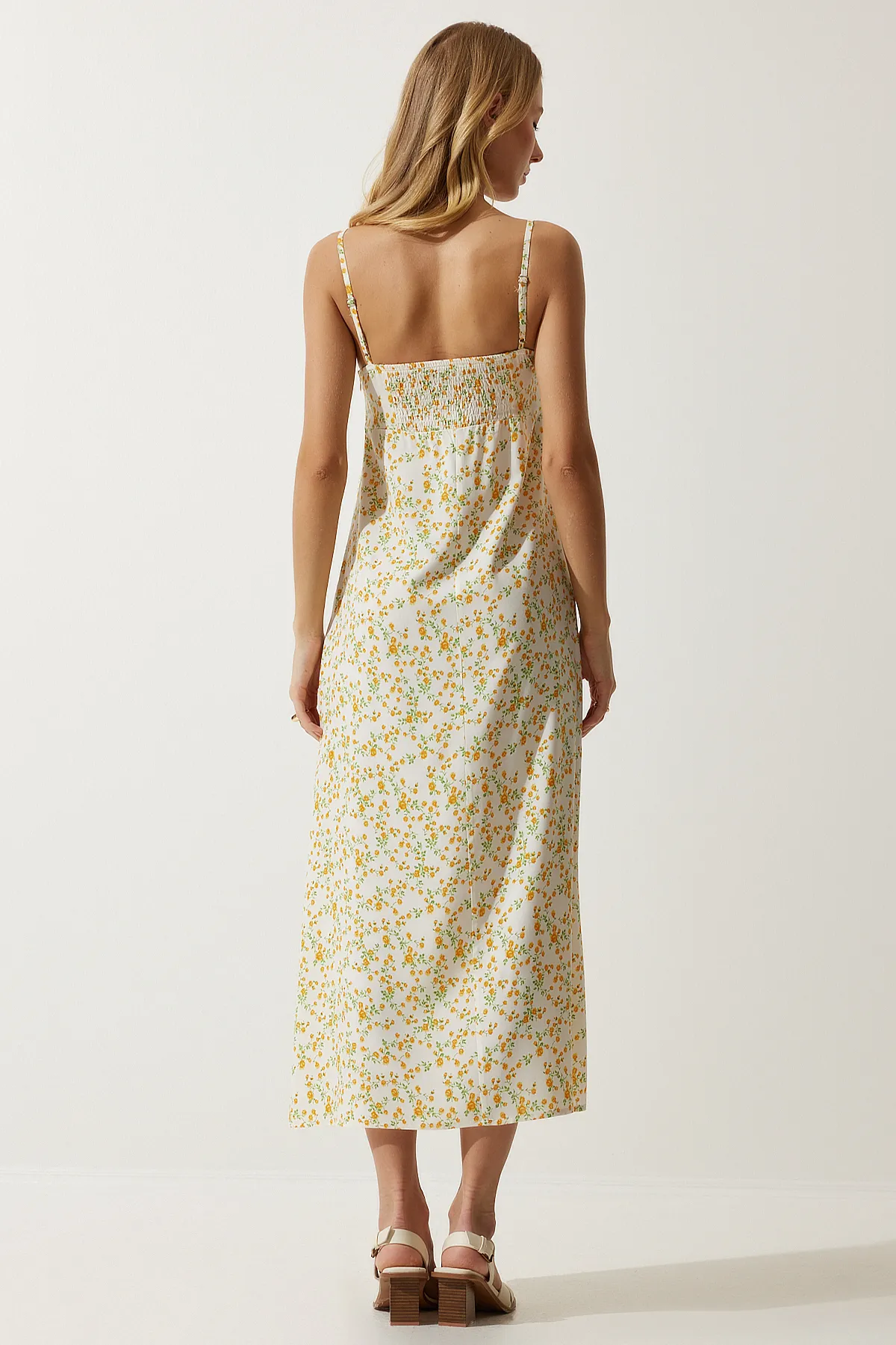 Happiness İstanbul  Kleid - Beige - A-Linie