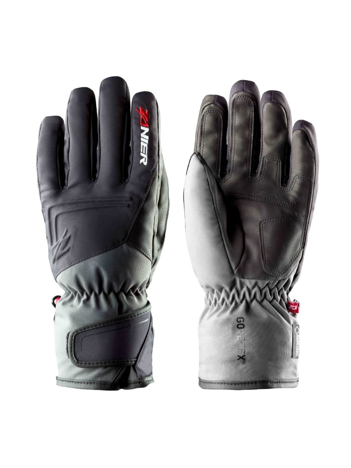 Zanier GTX  Ski-Handschuhe Gore-Tex Membran in Schwarz-Grau günstig kaufen XXL