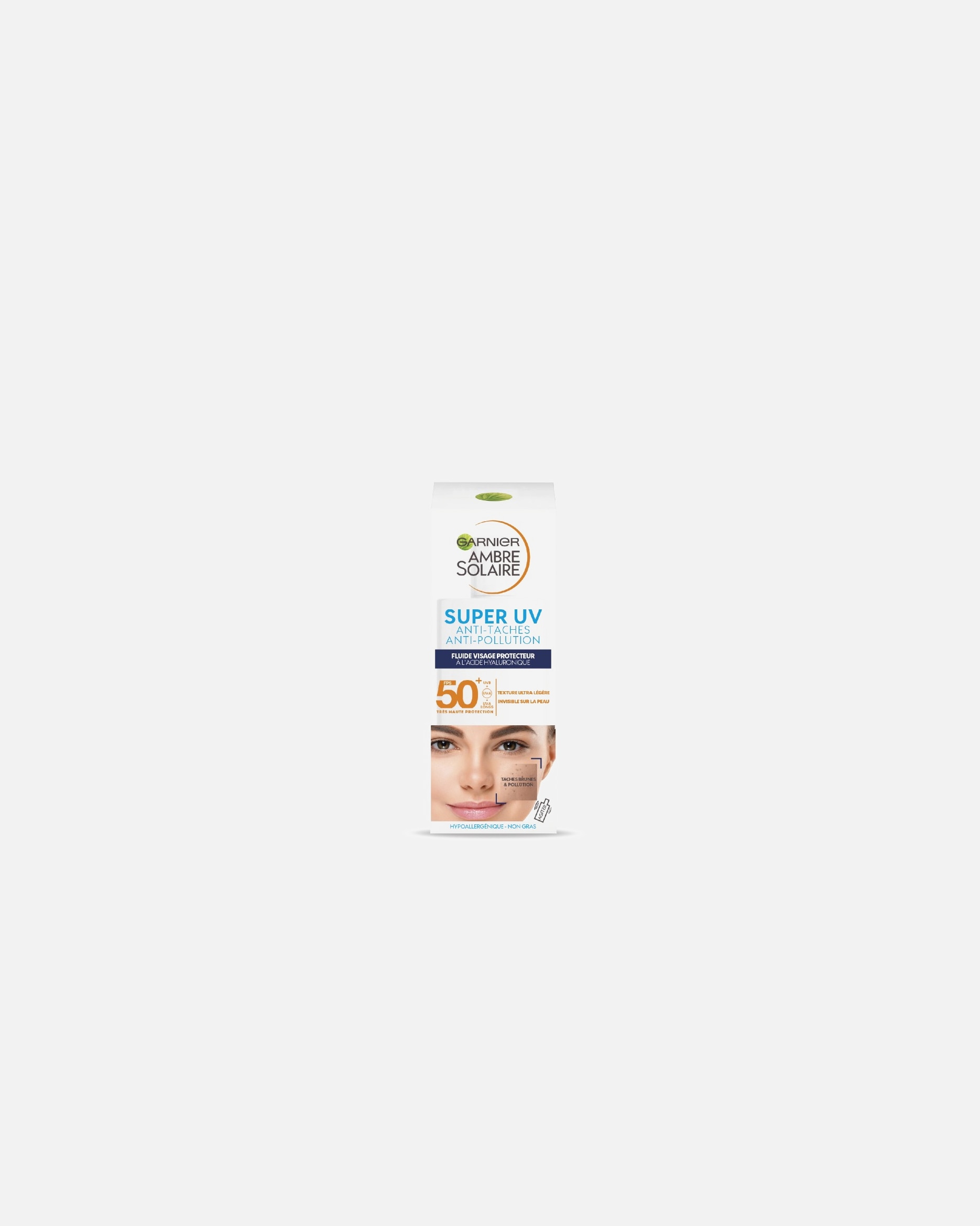 Ochranný fluid na tvár Garnier s kyselinou hyalurónovou SPF 50+