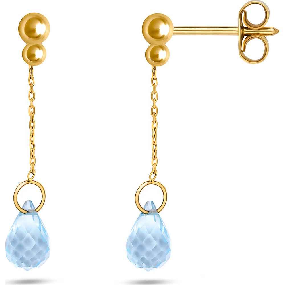 Valeria Boucles d'oreilles 375 Or jaune Boucles d'oreilles