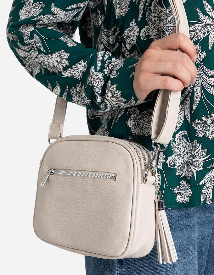 Schultertasche - Lederoptik