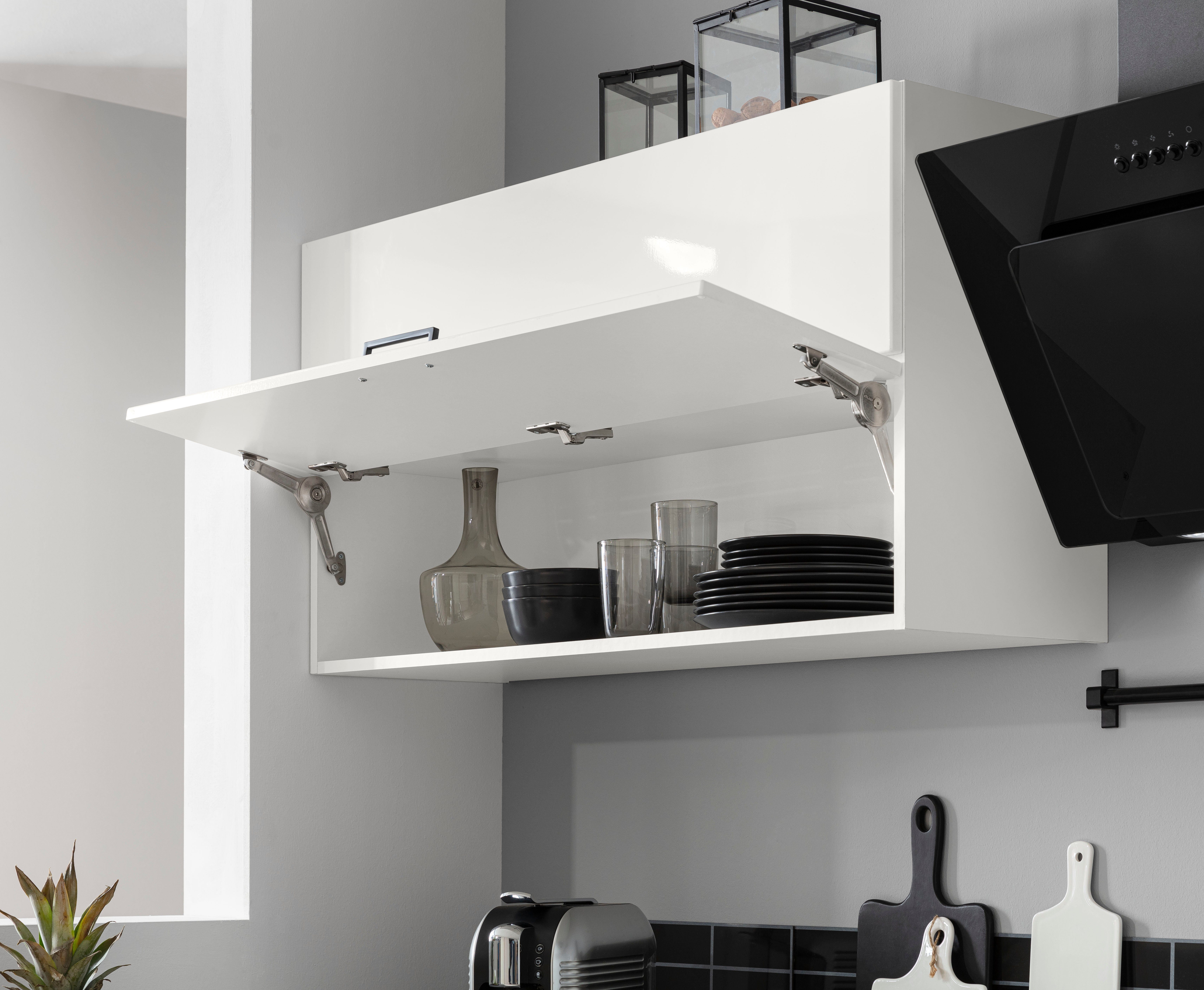 HELD MÖBEL Winkelküche Trier, ohne E-Geräte, Stellbreite 220/220 cm