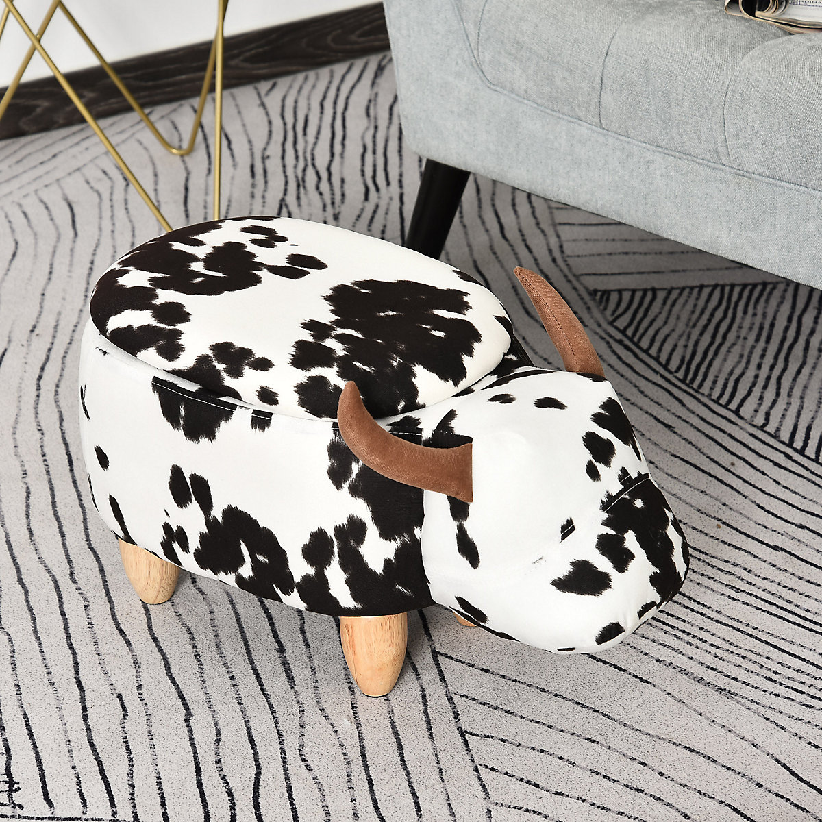 Kinderhocker im Kuh Design
