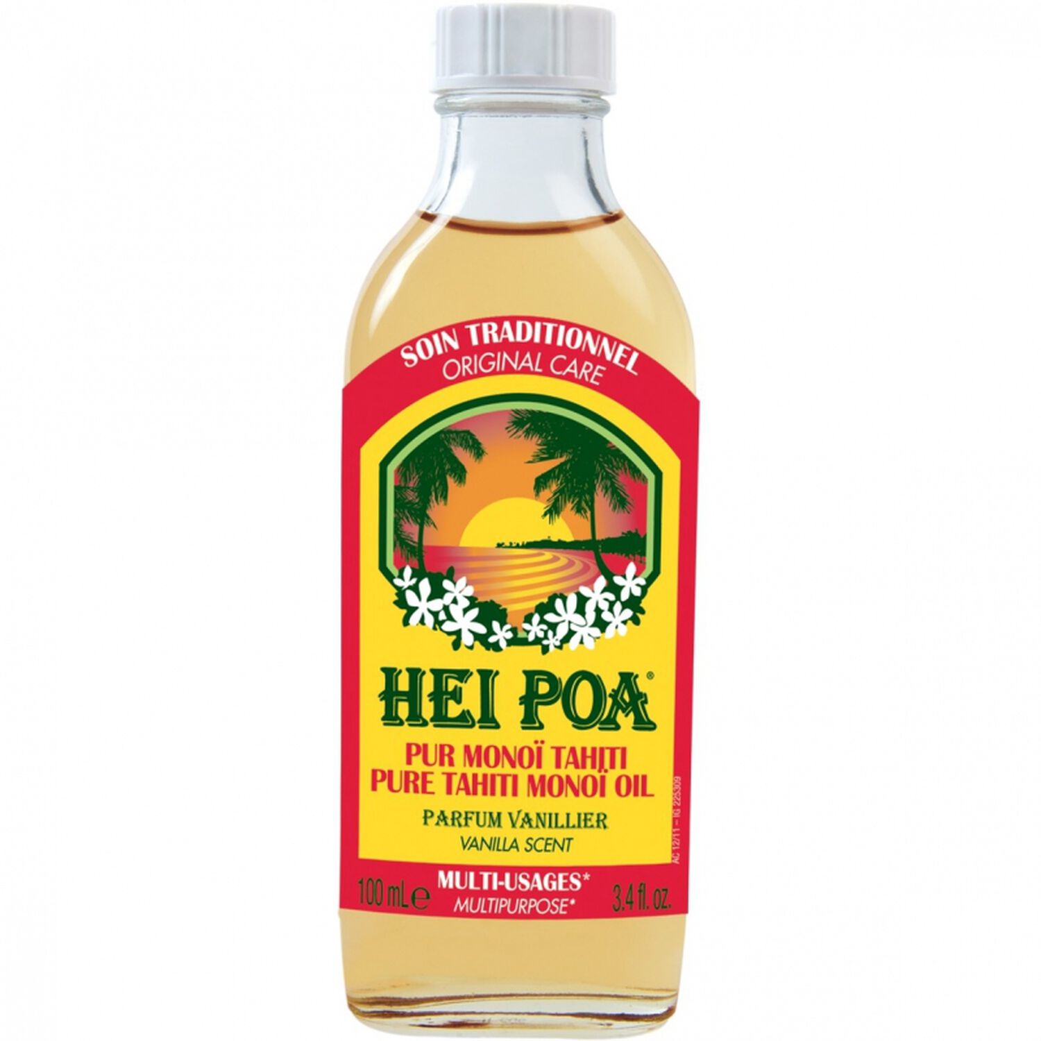 Hei Poa Pur Monoï Parfum Vanillier 100 ml
