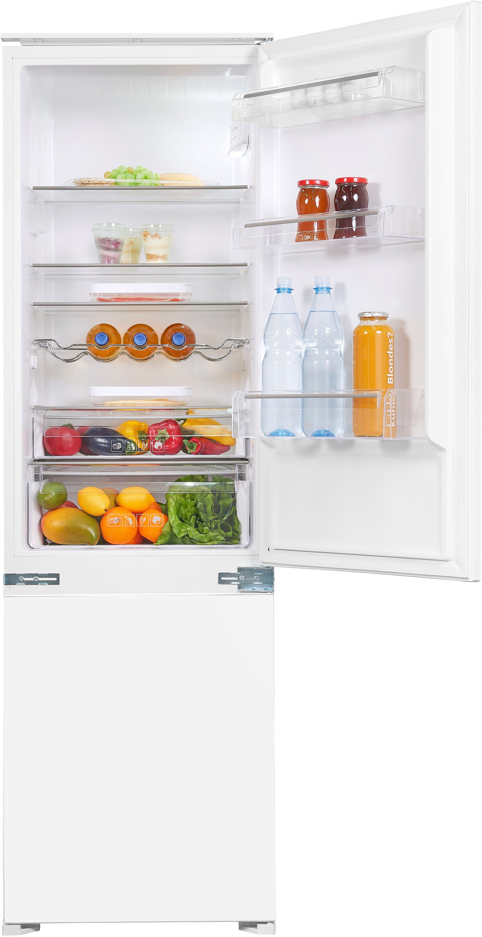 exquisit Einbaukühlgefrierkombination EKGC270-70-E-040E, 178,5 cm hoch, 54 cm breit