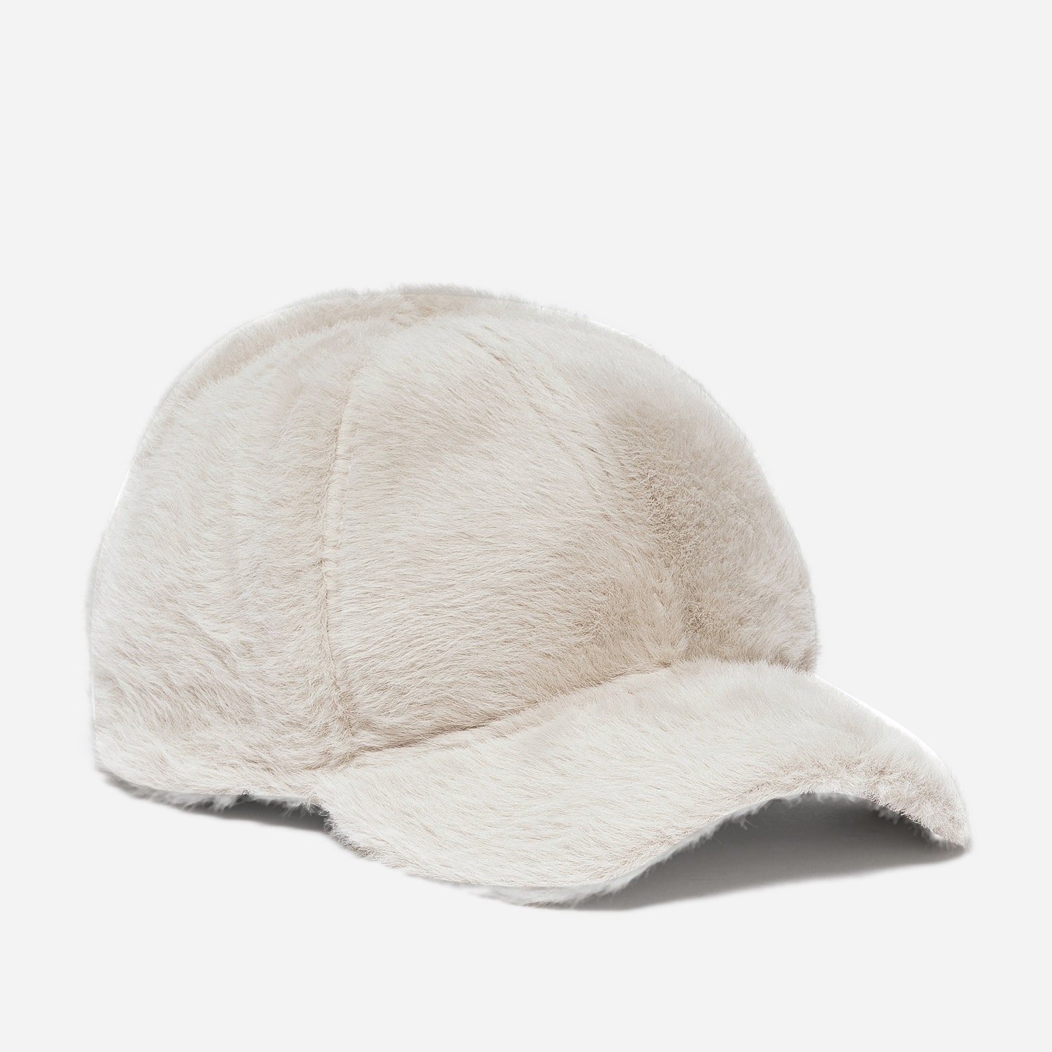 Casquette TEXTO beige imitation fourrure