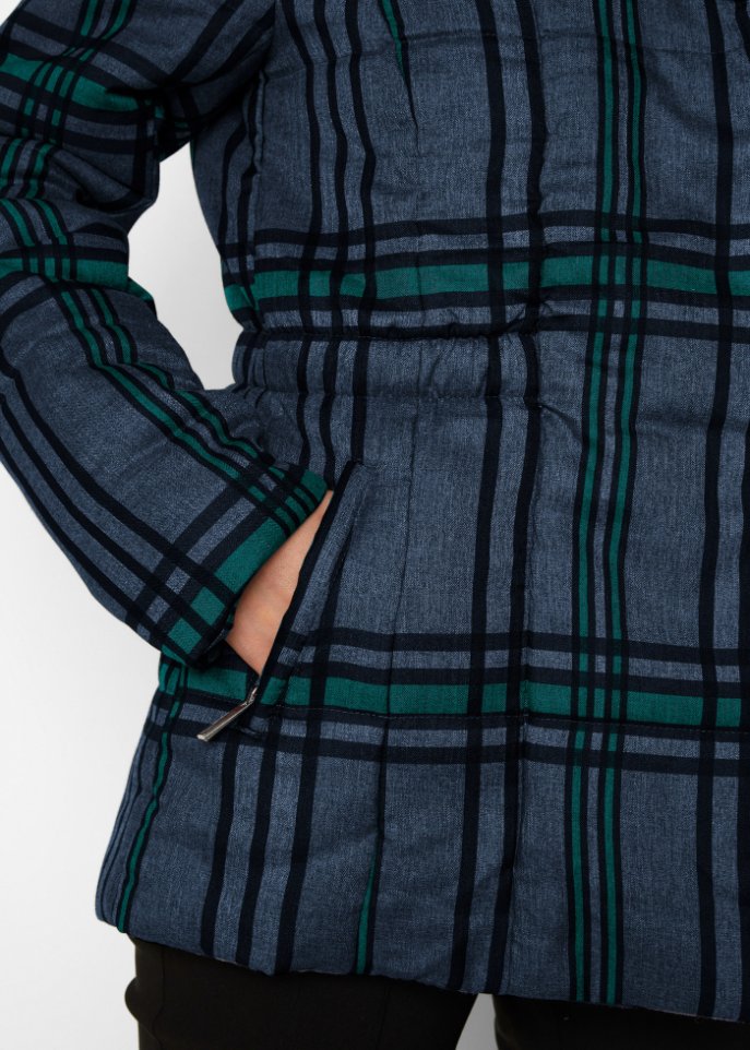 Steppjacke kariert