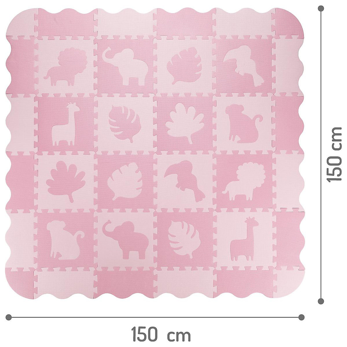 ZAWI Puzzlematte, pink
