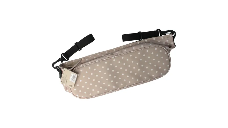 PARSA Beauty Baby Kinderwagentasche beige mit Wolkenstickerei