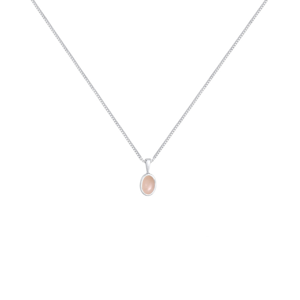 Elli PREMIUM Elli PREMIUM Collier Pendentif pour dames en pierres précieuses Basic Timeless av collier