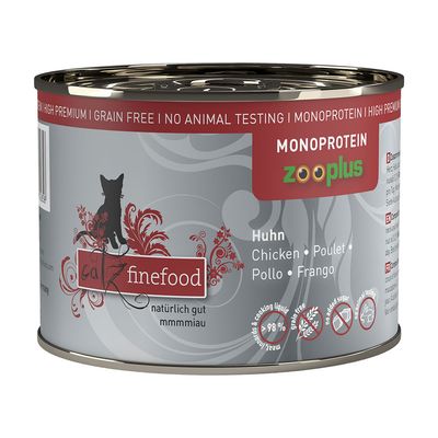 catz finefood Monoprotein zooplus 6 x 200 g