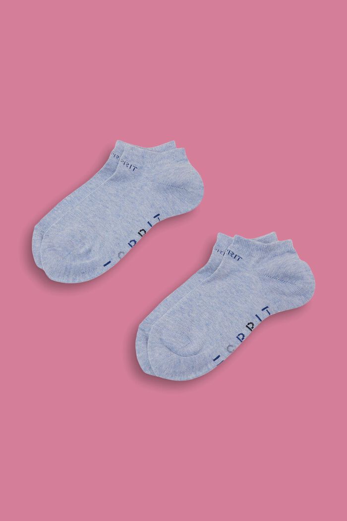 2er-Pack Sneakersocken mit Logo