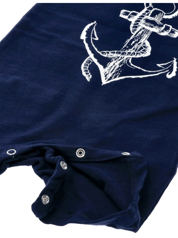 ebbe Strampler Day in Navy Anchor günstig kaufen