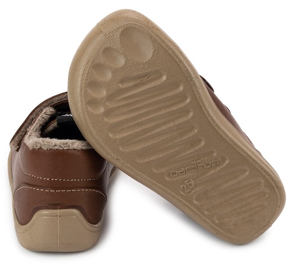 bar3foot Elf ~ Step MidCut Sneaker Warm ~ Brown