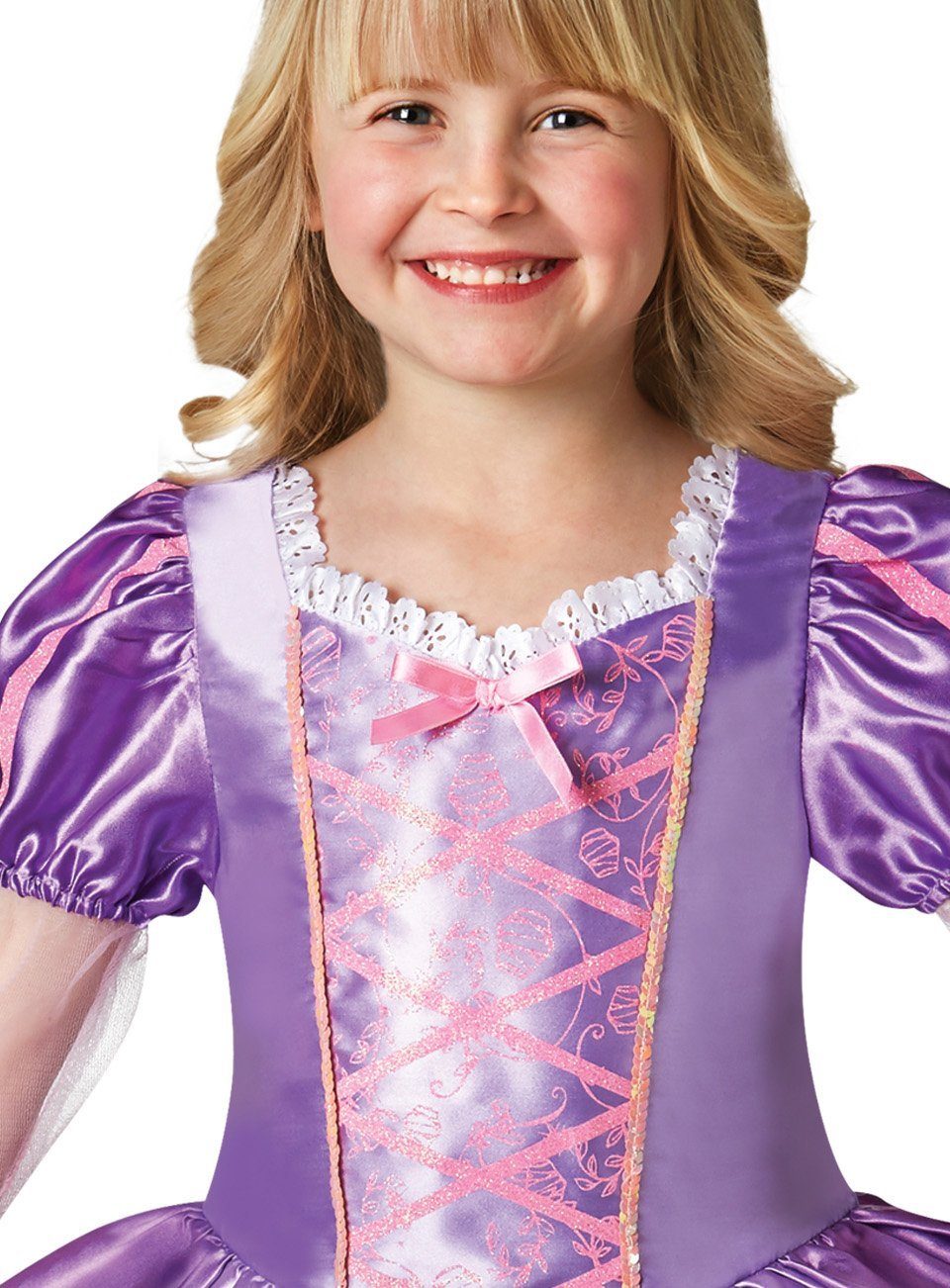 Rubie´s Kostüm  Prinzessin Rapunzel Dream Kinderkostüm, Traumhaftes Prinzessinnenkleid mit Szenen aus dem -Spielfilm