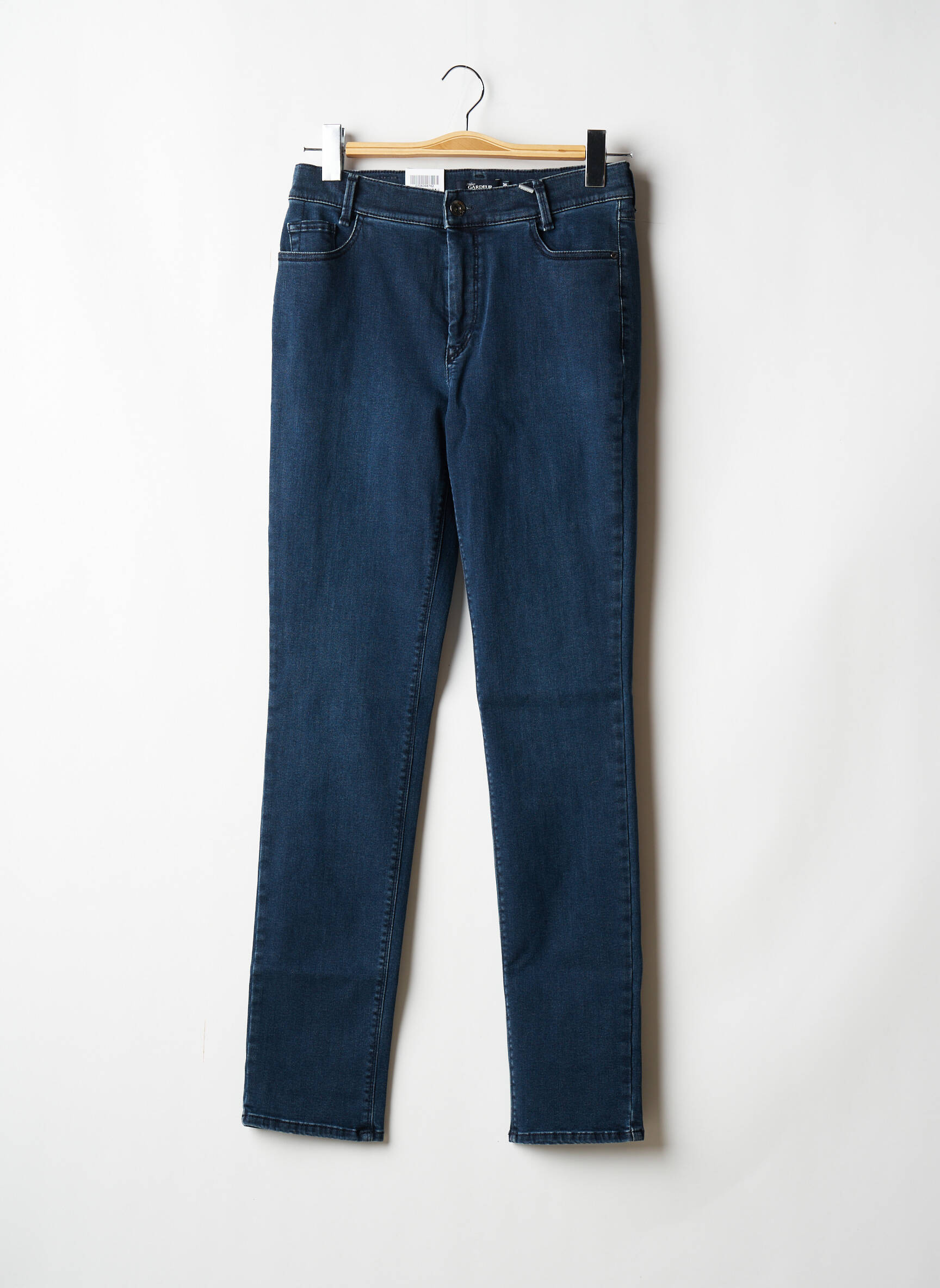 Atelier Gardeur Jeans Coupe Slim Femme couleur bleu