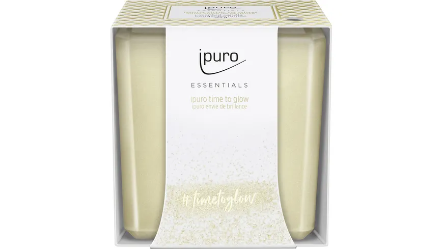 ipuro Essentials Kerze Time to Glow 125 g