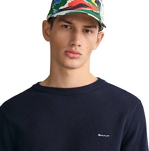 GANT Strickpullover COTTON PIQUE C-NECK