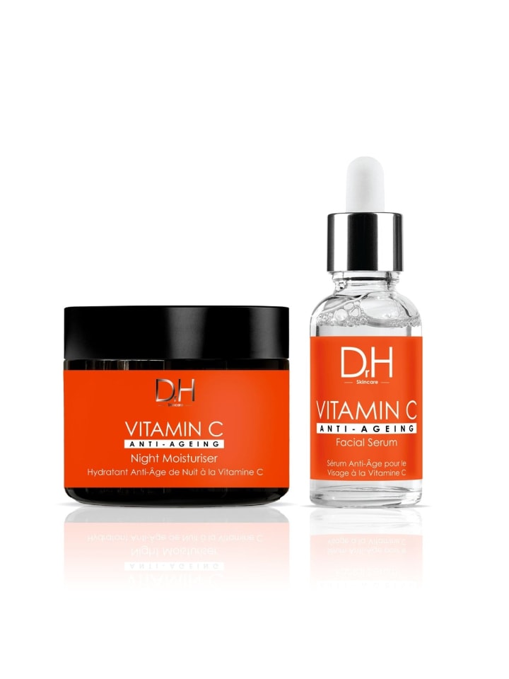 Skinchemists Vitamin C Gesichtsserum 30ml   Vitamin C Nachtcreme gegen Hautalterung 60ml günstig kaufen onesize