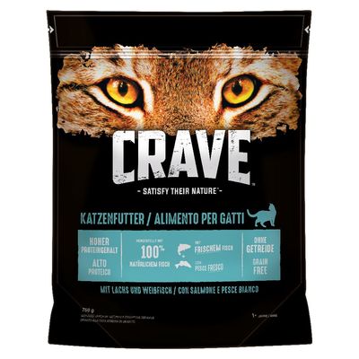 Crave mit Lachs & Weißfisch