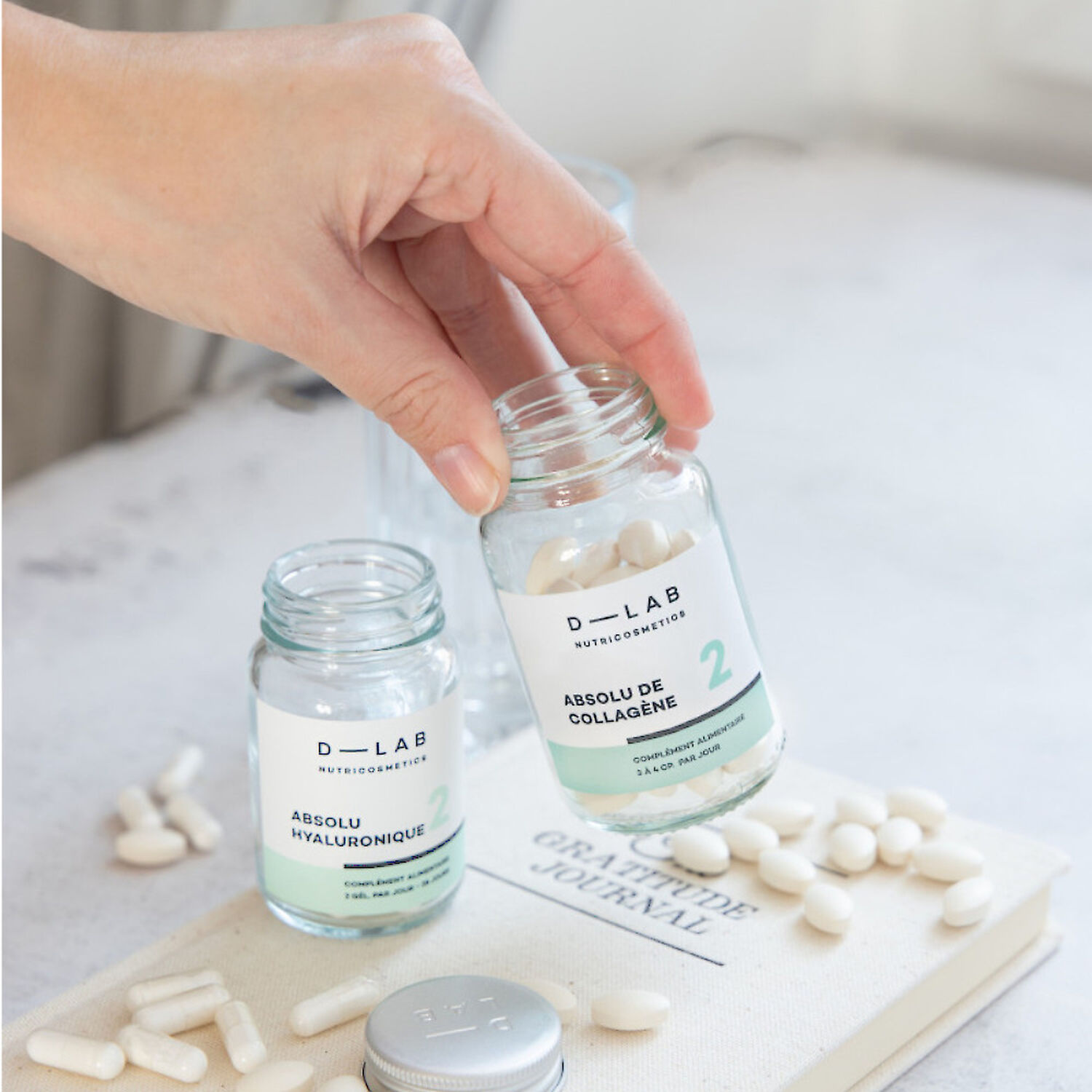d-lab nutricosmetics Duo Nutrition-Absolue Collagène & Acide Hyaluronique