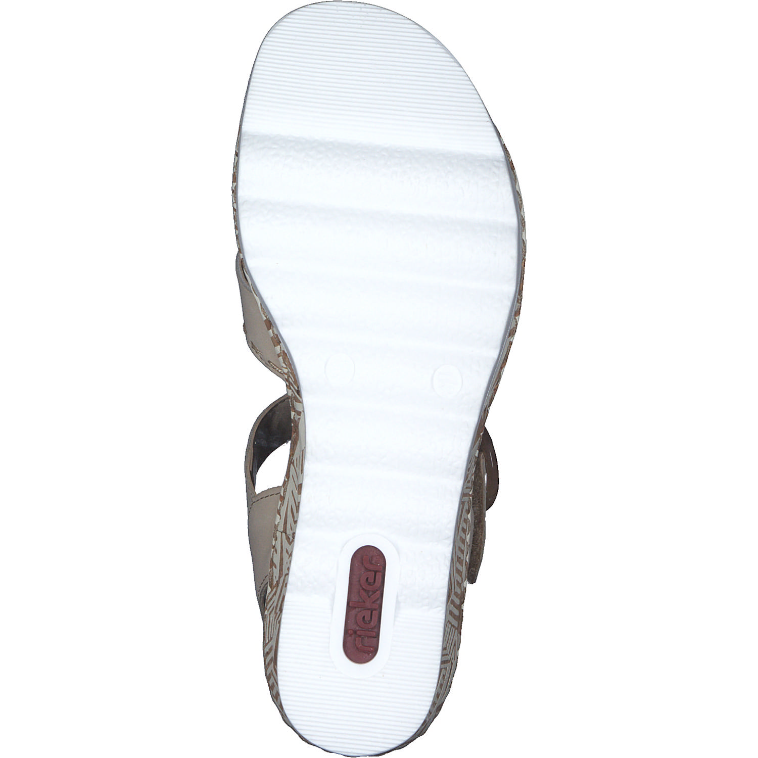 Rieker 67173, Plateau-Sandaletten, Damen, perle