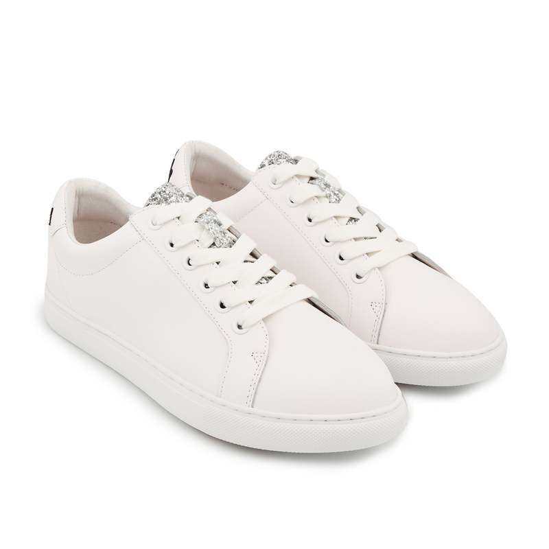 Baskets en cuir Simone eyes