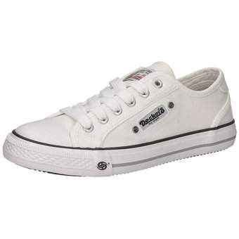 Dockers Leinen Sneaker in weiß