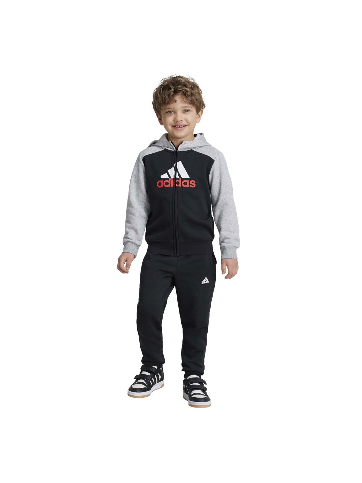 Adidas Essentials Trainingsanzug Kinder grau