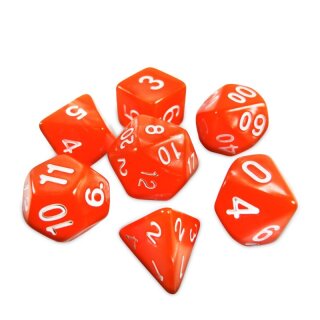 Spielwürfel - Orange 16 mm (7)