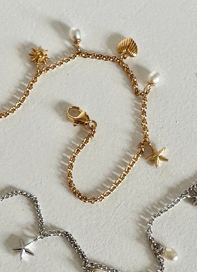 24Kae Bracelet with pearls 22464S