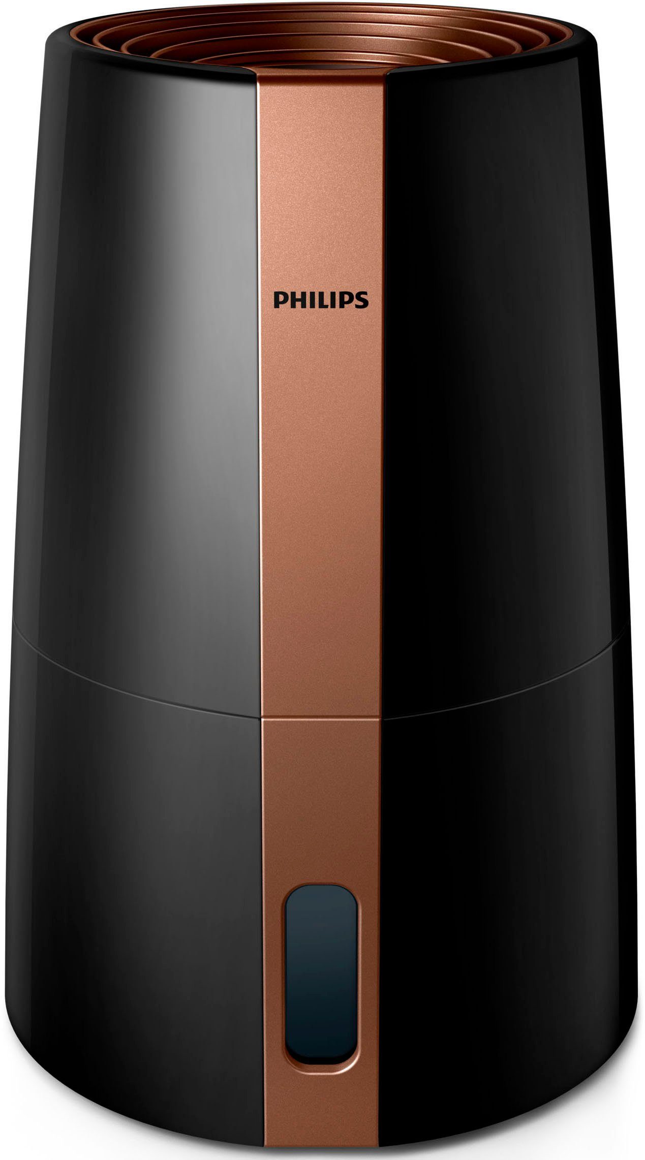 Philips Luftbefeuchter HU3918/10 3000 Serie, 3 l Wassertank, für 45 m² Räume, mit NanoCloud-Technologie