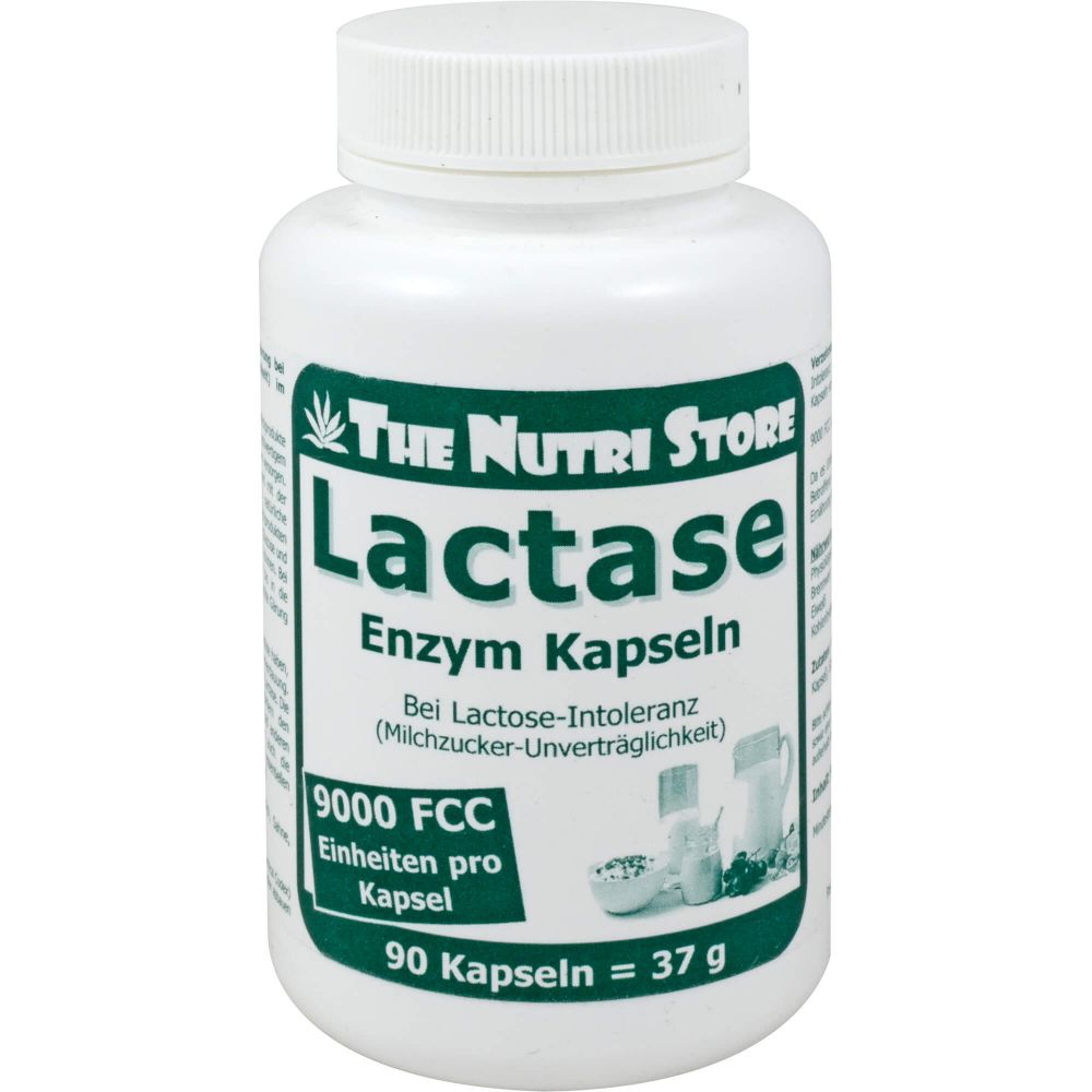 LACTASE 9.000 FCC Enzym Kapseln