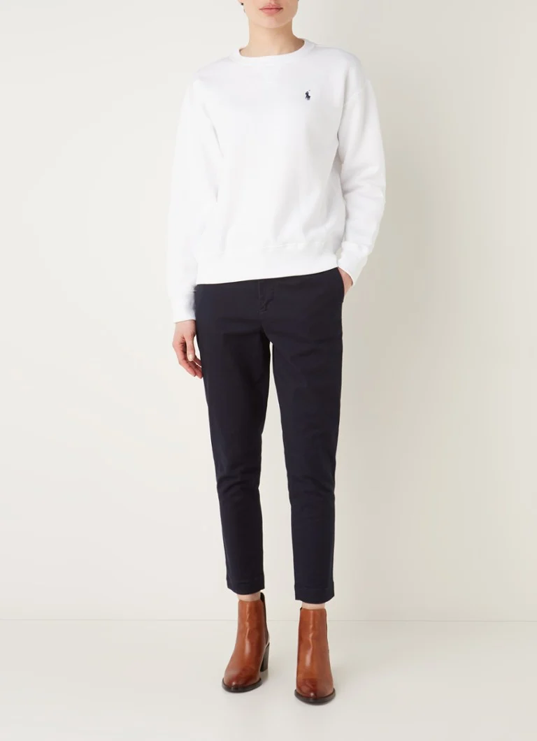 Pulover Ralph Lauren cu logo brodat