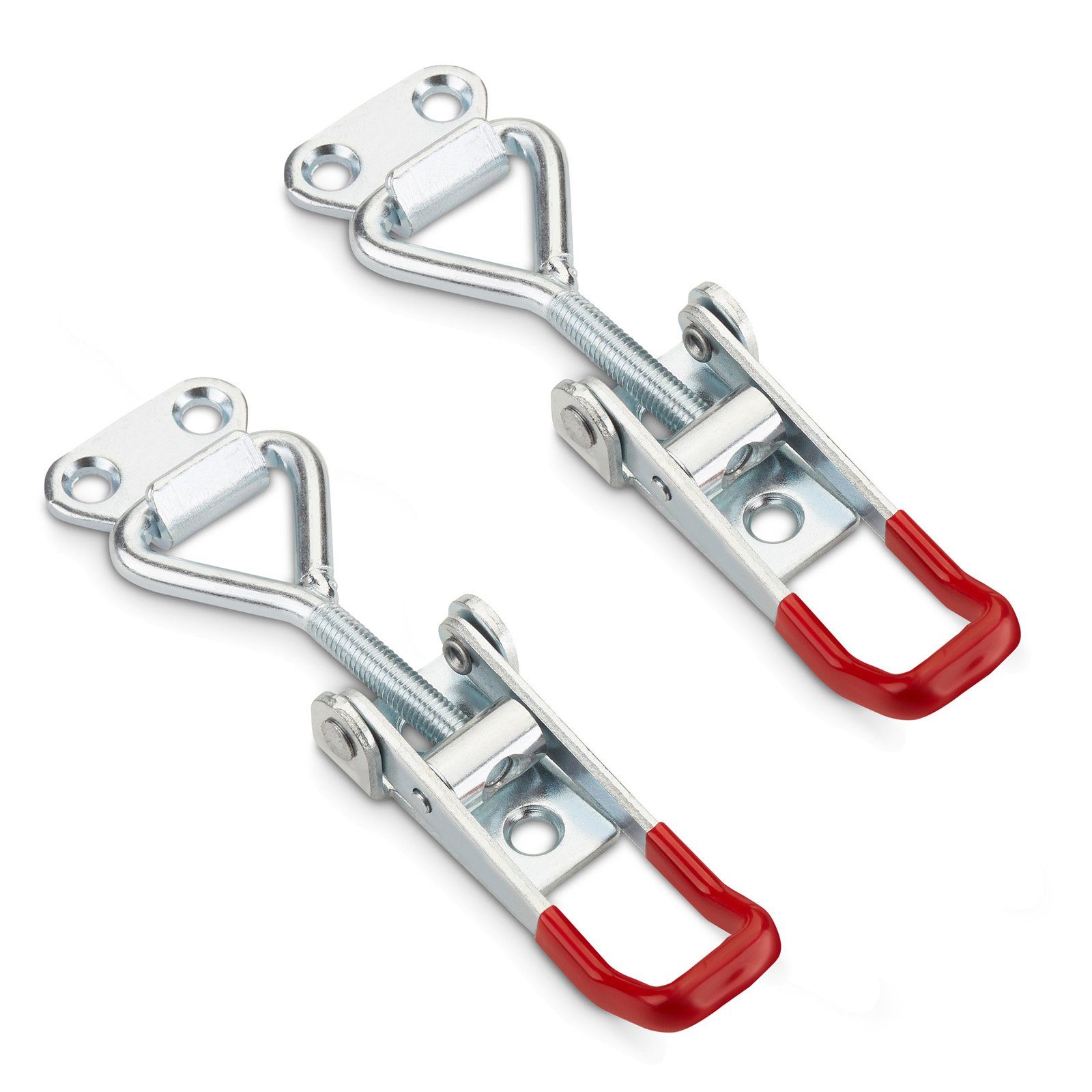 SO-TECH® Möbelbeschlag Spannverschluss, verstellbarer Schnellspanner (2 St), M5 (Haltekraft 165 kg) Stahl verzinkt