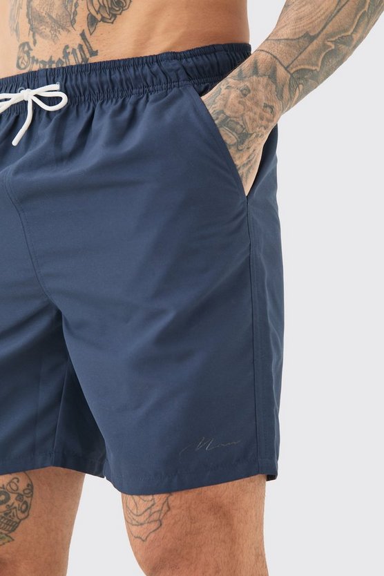 Tall Man Signature mittellange Badehose