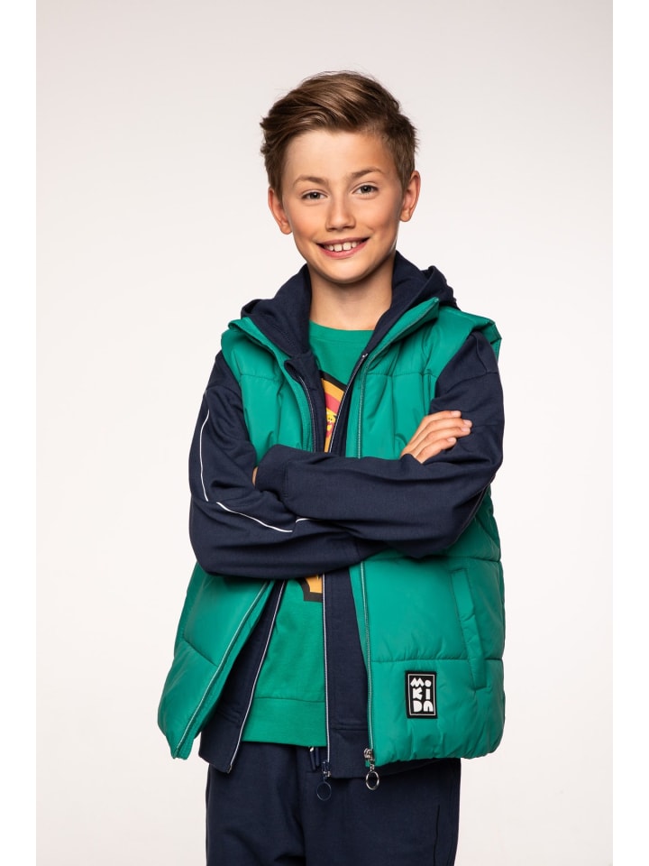 MOKIDA Steppweste UNISEX in grün günstig kaufen