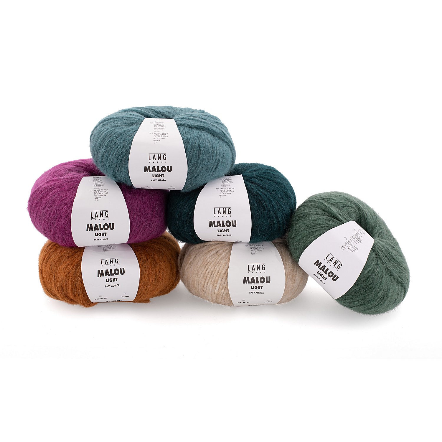 Lang Yarns Wolle Malou Light