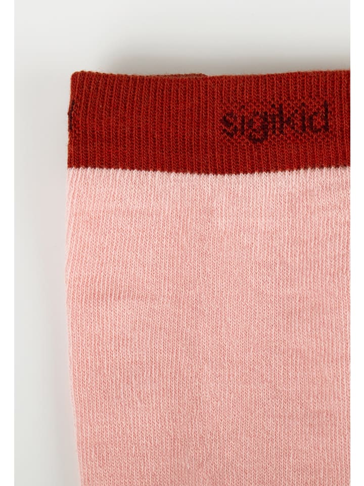 Sigikid Strumpfhosen 2er Set Autumn-Forest in rot/rosa günstig kaufen