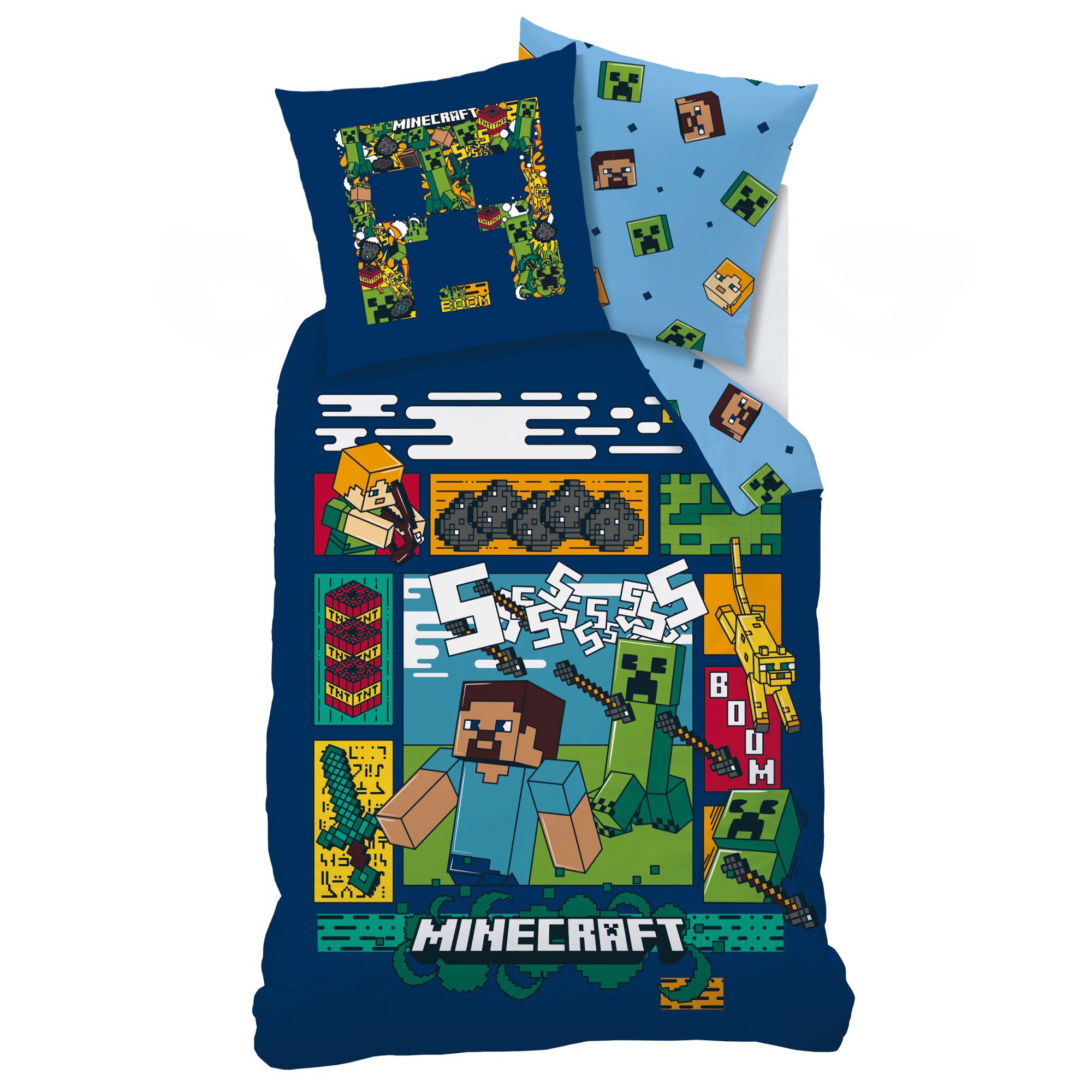 Parure de lit enfant Minecraft