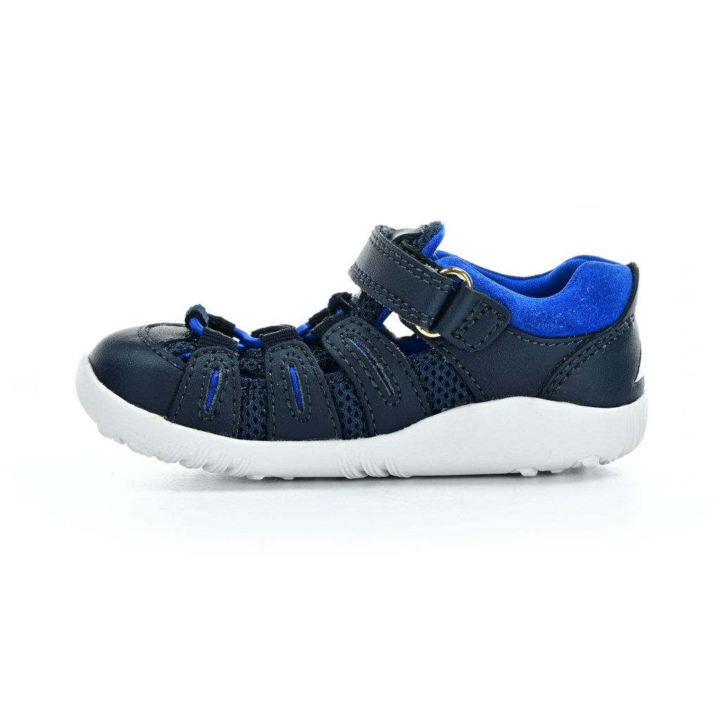 Bobux Summit Navy   Snorkel Blue Barfußsandalen