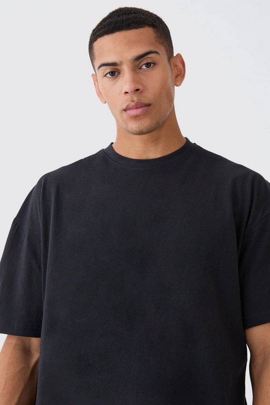 Basic Oversize Rundhals T-Shirt